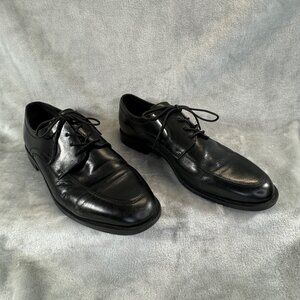 Cole Haan Men's size 11M Lenox Hill black Split Toe Oxford lace up shoes